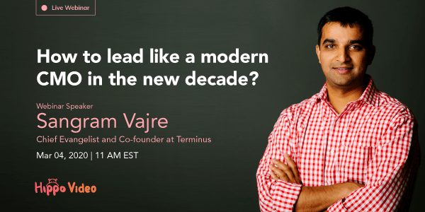 How to lead like a modern CMO in the new decade? webinar Thumbnail